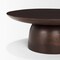 Homeroots 14in Brown Solid Wood Hand Finished Round Vanity Tray 731280 - alternate 6