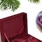 Homeroots Pink Christmas Flamingos Hand Painted Mouth Blown Glass Ornament 477455 - alternate 2