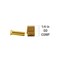 Proline Series Brass 1/4-in COMP Nut with Insert CP-4NLB - alternate 4