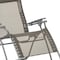 Homeroots 30" Graphite Metal Outdoor Zero Gravity Chair 373470 - alternate 5