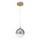 Euf Iissa, Pendant, 6", Gold, Smoked Glass 50251-025 - alternate 6