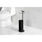 Kingston Brass Freestanding Toilet Paper Holder with Roll Storage and Phone Stand, Matte Black CC2030 - alternate 3