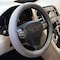 Dash Designs Comfort Grips Ultra Plush 15.5in - 16.5in Steering Wheel Cover - Grey 3313GY - alternate 3