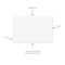 C-Line Products 4" x 6" White Ruled Index Cards of 50, 30 EA/CT 48907-CT - alternate 3