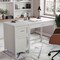 Martha Stewart 22.75 in. D X 54 in. W X Engineered Wood, Steel, Gray Frame/Brushed Nickel Hardware ZG-ZP-09-GY-MS - alternate 9