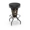 Holland Bar Stool Co Lighted Anaheim Ducks 30" Swivel Bar Stool L500030AnaDksBlkVinyl - alternate 4