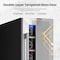 Yeego 6 inch 7-Bottle Built-in/ Freestanding Wine Cooler Refrigerator YG-WS7R-ZO - alternate 7