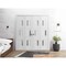 Vdomdoors Sliding Closet Double Bi-fold Doors White Solid Core Modern Interior SETE6933DBF-NOR-72 x 80 (4* 18x80) - alternate 5