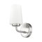 Z-Lite Montford 1-Light Wall Sconce, 4.5 in W, Brushed Nickel 7005-1S-BN - alternate 6