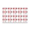 Signmission OSHA Danger Sign, Flammable No Smoking Bilingual, 5in X 3.5in Decal, 10PK, OS-DS-D-35-VT-1824-10PK OS-DS-D-35-VT-1824-10PK - alternate 1