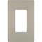 Legrand radiant Wallplate, 4.94 in L, 3.15 in W, 1 -Gang, Polycarbonate, Silver, Nickel RWP26NICC6 - alternate 2