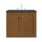 James Martin Vanities Laurent 30" Single Vanity, Honey Oak w/ 3 CM Charcoal Soapstone Silestone Top 545-V30-HNO-3CSP - alternate 9