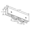 G.A.S. Hardware Sliding Glass Door Tandem Roller for Sliding Glass Door Precision Nylon Wheels DR-283 - alternate 6