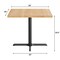 Flash Furniture Bennett 36 in Square Solid Wood Indoor Tabletop in Natural with 30 in x 30 in Dining Height GSF-SQ36-NAT-T3030-GG - alternate 6