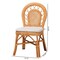 Bali & Pari Adam Natural Rattan Dining Chair 265-14386-ZORO - alternate 6
