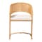 Bali & Pari Palm Bohemian Light Honey Rattan Dining Chair 258-14323-ZORO - alternate 8