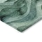 Homeroots 10' X 14' Teal Blue Abstract Washable Indoor Outdoor Area Rug 608081 - alternate 5