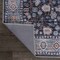 Jonathan Y Kemer All-Over Persian Non-Slip Machine-Washable Black/Blue 2 ft. x 8 ft. Runner Rug WSH104D-28 - alternate 8