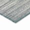 Homeroots 3' X 5' Gray And Silver Striped Washable Indoor Outdoor Area Rug 631497 - alternate 6