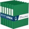 Davis Group Premium Economy, Angle D Ring, Binder, (Green, 1"), PK6 2301-04-06 - alternate 1