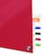Ghent Harmony Glassboard w/ Standoffs, Magnetic, Square Corners, 2'H x 3'W, Rose HMYSM23RS - alternate 3