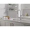 Delta Renaldi Touch2O Kitchen Faucet with Touchless Technology Lumicoat Arctic Stainless 9184TL-AR-PR-DST - alternate 4