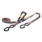 Keeper KwikFeed 1 in. W X 12 ft. L Gray Ratchet Tie Down 500 lb 2 pk 43570 - alternate 4