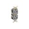 Leviton PlugsandReceptacles, 20A, 250VAC, Gry, Nylon 5462-GY - alternate 1