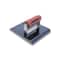 Marshalltown Concrete Hand Edger, Blue Steel Hand Edger, Straight End Edger, 6 x 6 inch Edger, 3/8 inch Radius 162BD - alternate 1