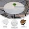 Flash Furniture TopGuard 31.5" Round White Faux Marble Outdoor Tabletop with Seamless Surface Technology ST-RD800C-1-M-3A-M-WH-MAR-GG - alternate 6