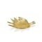 Homeroots 10in Gold Antler Cast Iron Vanity Tray 483163 - alternate 3