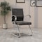 Leisuremod Benmar Modern Office Chair with Faux Leather Sled Base Task Chair & Arms BGO19CHL - alternate 8