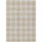 Homeroots 3' X 5' Beige And Gray Plaid Washable Indoor Outdoor Area Rug 595367 - alternate 7
