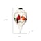 Homeroots Gather Together With Joy Cardinals Hand Painted Mouth Blown Glass Ornament 477534 - alternate 5