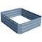 Zenport Raised Garden Bed Kit, Gray, 47.3 inx35.4 inx11.8 in WS1203 - alternate 1