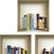 Homeroots Set of Three Tisha Niche 3D Square Peel and Stick Wall Decals, 3PK 581068 - alternate 4