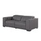 Homeroots 80in Black and Brown Leather Power Reclining Loveseat 720535 - alternate 8
