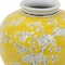 Homeroots 9" Yellow And White Chinoiserie Floral Porcelain Table Vase 574266 - alternate 6