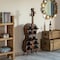 Vintiquewise Cello-Shaped Wine Holder 10-Bottle Freestanding Metal Rack Vintage Decorative Storage QI004779 - alternate 6