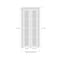 Sartodoors Sliding Closet Bi-fold Doors, Felicia 3355 Matte Black with Clear Glass, Sturdy Tracks Moldings Tr FELICIA3355BF-BLK-60 x 96 (2* 30x96) - alternate 4