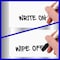 Flipside Dry Erase Markers with Magnetic Eraser Cap, Black, 24PK 42010 - alternate 3
