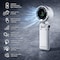 Alphacool Rechargeable Handheld Fan - White 810209392895 - alternate 5