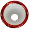 Deejay Led White-Red Bolt-on Horn Flare with 2-in Throat for 2-in Compatible High Frequency Drivers TBH2INHORNWHRED - alternate 6