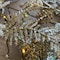 Elegani 20 LED Gold Iridescent Glitter Fern Fairy Lights - 7' Twinkle Garland with Warm White LEDs PH-5144 - alternate 3
