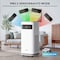 Edendirect 640 sq.ft. HEPA13 Air Purifier White with 4-Speed, Auto & Sleep Modes, Wi-Fi Control, 12H Timer ZR-AP301AW-White - alternate 6