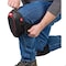 Milwaukee Tool High Mobility Knee Pad, Foam Pad, Plastic Cap, 1 Straps, Black, Red 48-73-6080 - alternate 14