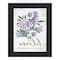 Homeroots Bloom Where You Are Planted Black Framed Print Wall Art 530178 - alternate 2