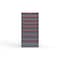 Strong Hold 8 drawer cabinet - (5x 5ft, 3x 7ft) - Red accents - Keyed Different S3060-PPDAS-0803DS - alternate 1