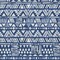 Homeroots 9' X 12' Navy Blue And Ivory Southwestern Washable Indoor Outdoor Area Rug 594182 - alternate 8