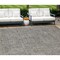 Homeroots 10' X 14' Gray And Silver Southwestern Washable Indoor Outdoor Area Rug 587055 - alternate 1